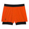 3 Performance 2/1 Shorts ”Svart Orange”
