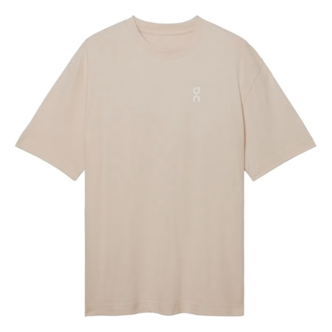 Club T-Shirt med Grafiskt Tennis-tryck ”Grå”