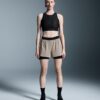Dam 3″ Performance 2/1 Shorts Cinder | Svart