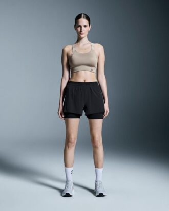 Dam 3″ Performance 2/1 Shorts Svart