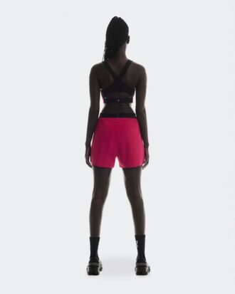 Dam 3″ Performance 2/1 Shorts Granat | Svart