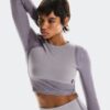 Dam Studio Knit Long-T Crop