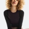Dam Studio Knit Long-T Crop