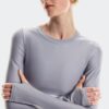 Dam Train Long Sleeve Crop