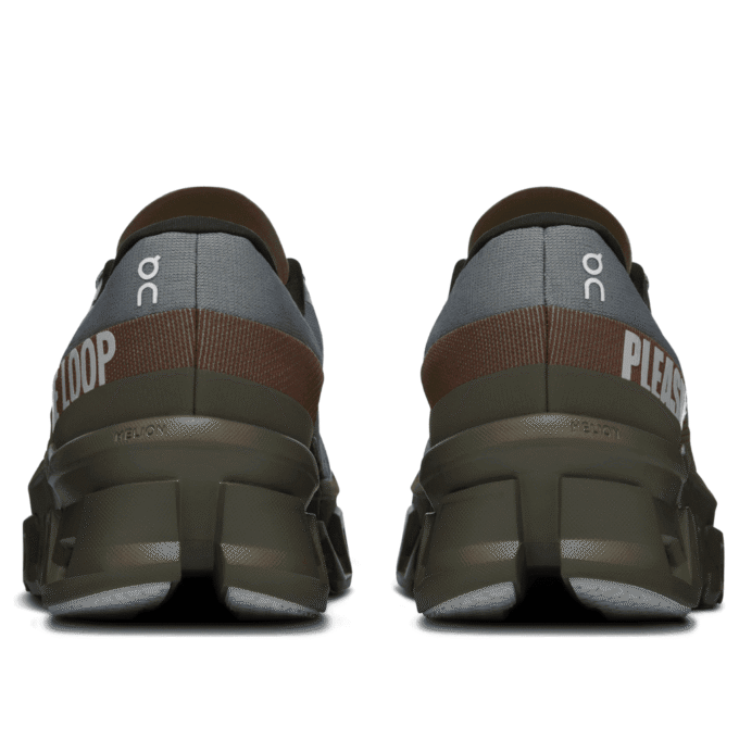 On Running x PLEASURES x The Loop Cloudmonster 2 ”Grå”