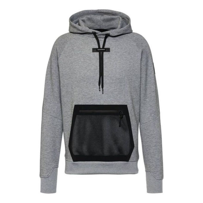 Strap Hoodie ”Grå”